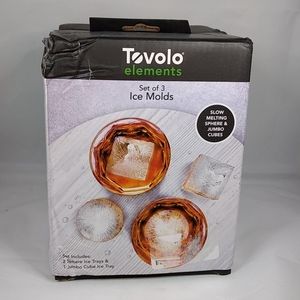 Tovolo Elements set of 3 Ice Molds